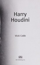 DK Biography: Harry Houdini by Cobb, Vicki, Good Book