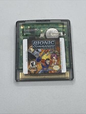 B6 Bionic Commando Nintendo Game Boy Color Works & Saves!