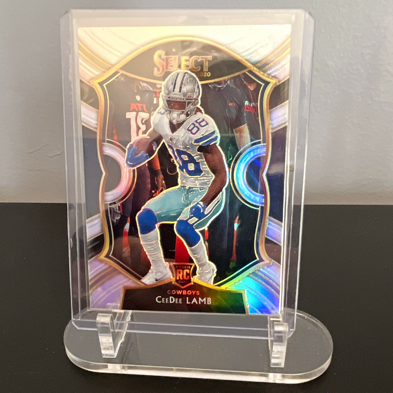 Panini 2020 Select Concourse CeeDee Lamb Cowboys RC Silver Prizm #57