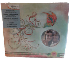 BOHO BELLUS BUTTERFLY Scrapbook by Tapestry CR Gibson-8x8"-10 pages-New  Open