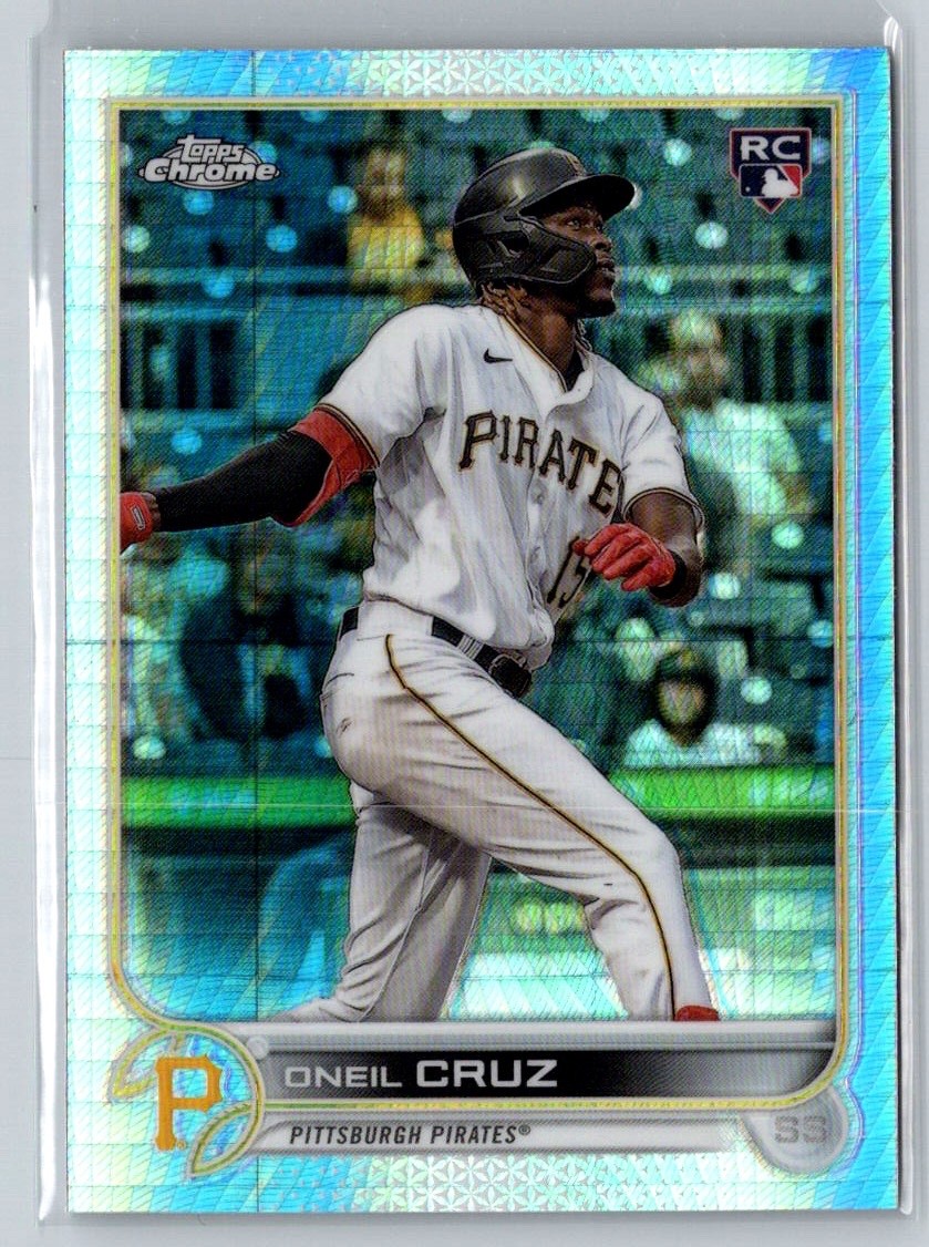 2022 Topps Chrome - Oneil Cruz #128 Prism Refractor (RC)