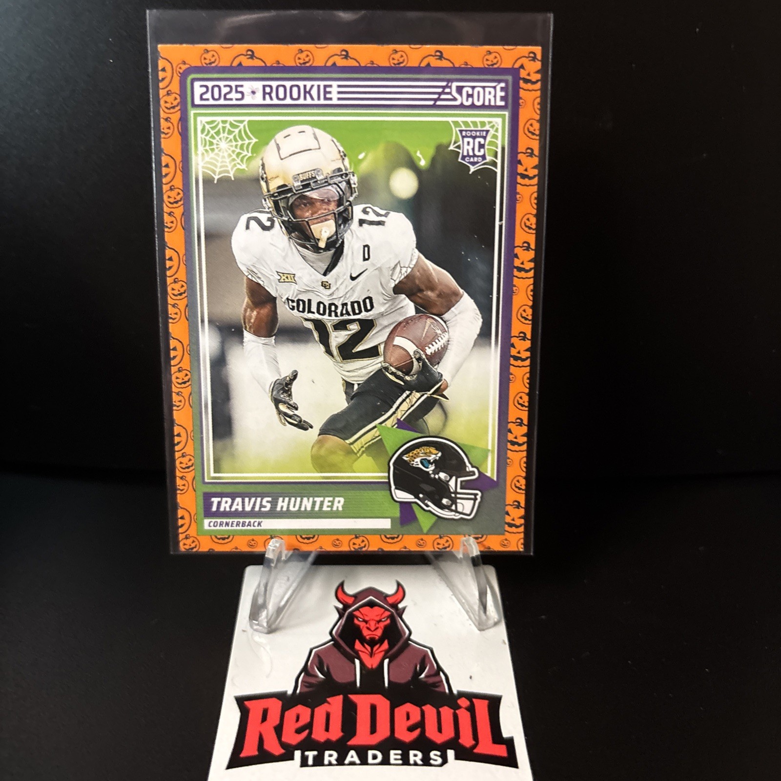 2025 Score - Rookies Travis Hunter #20 Orange (RC)