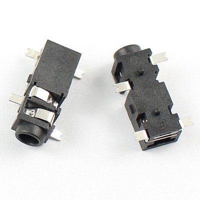 5Pcs PJ208A 2.5mm 4 Pin SMT SMD Headphone Phone Jack Female Audio Connector #pq