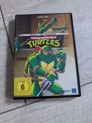Teenage Mutant Ninja Turtles Box 2 DVD 25 Folgen 3 Discs