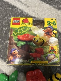 1999 LEGO Duplo 2832 Little Forest Friends Complete W Booklet & Box
