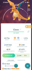 Pomenon Go Clone Charizard Rare