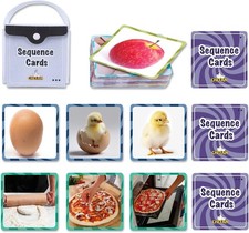 Sequencing Cards, Sequence Game for Kids, Daily Routine for Speech Therapy, S...