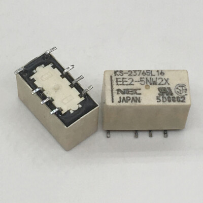 10Pcs NEC EE2-5NW2X Signal Relay 8Pins
