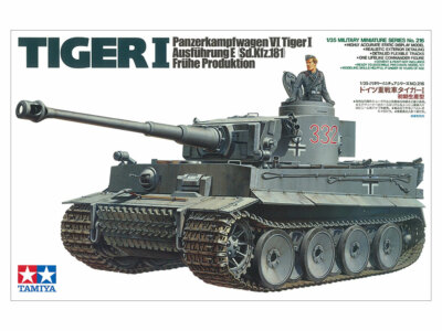 Tamiya 1/35 Military 216 German Army Heavy Tank Tiger I Initial