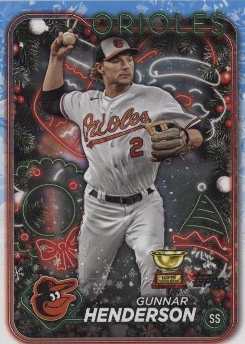 2024 Topps Holiday - Gunnar Henderson #H150 - 1 of 1