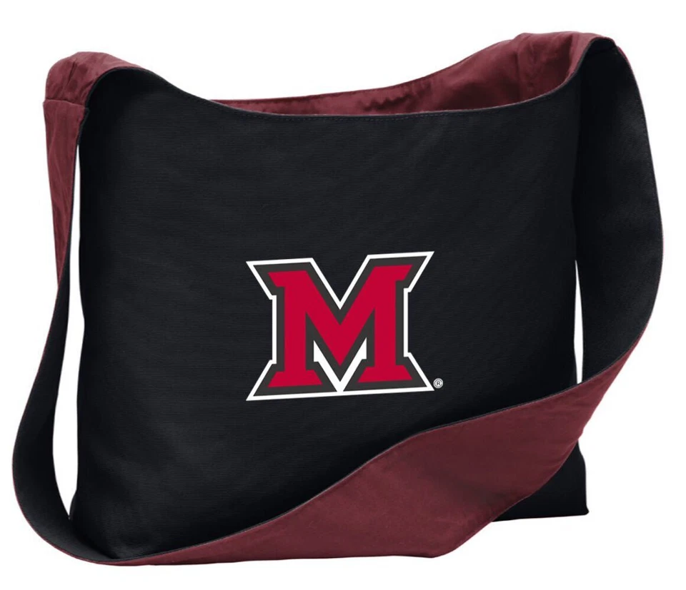 Miami University Cross Body Bag Miami of Ohio Shoulder Tote Bag - Sling Style - Image 2 of 4