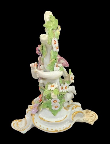 Antique 18th Century Derby Porcelain Cupid Figurine, Bow & Arrow, c. 1770 - Picture 6 of 13