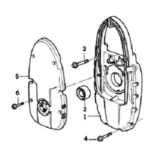 BMW R1150R 1999-2006 Kit viti brugola inox motore n°1 R 1150 R R1150 ROCKSTER