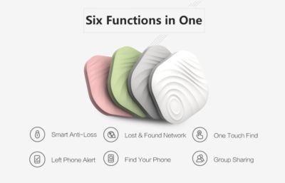 x2 NutFind 3 Smart Tracker -AntiLost device Child/Pet/Key/Wallet/Phone (2-pack)