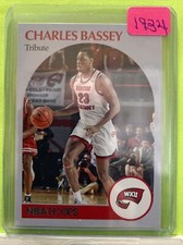 2021-22 Panini Chronicles Draft Picks #73 Charles Bassey RC NBA Hoops Tribute