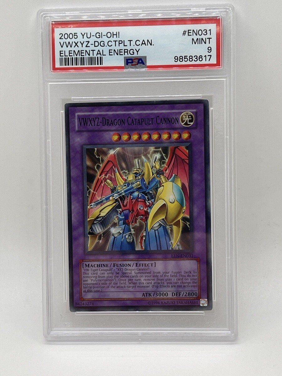 VWXYZ Dragon Catapult Cannon PSA 9 MINT EEN-EN031 Super Rare