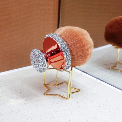 Body Makeup Brush With Rhinestones Blender Brush Kabuki Body Brush Women Gift - Foto 8 di 12