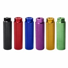 Bike Pegs Aluminum Alloy Lead Foot Bicycle Pegs BMX Pegs Fit 3/8 inch Axles