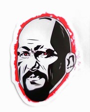 Stone Cold Steve Austin Wrestling Water Resistant Sticker WWE WWF WCW TNA
