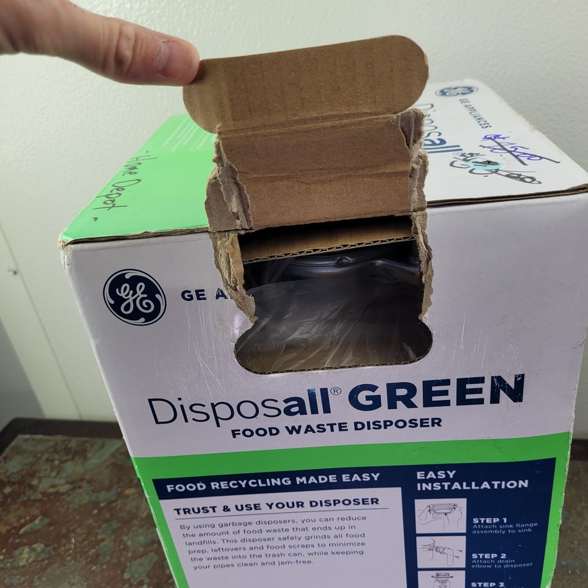 Smalitore Rifiuti General Electric GFC520V - Tritarifiuti Da Cucina, Ricambio Originale - Foto 2