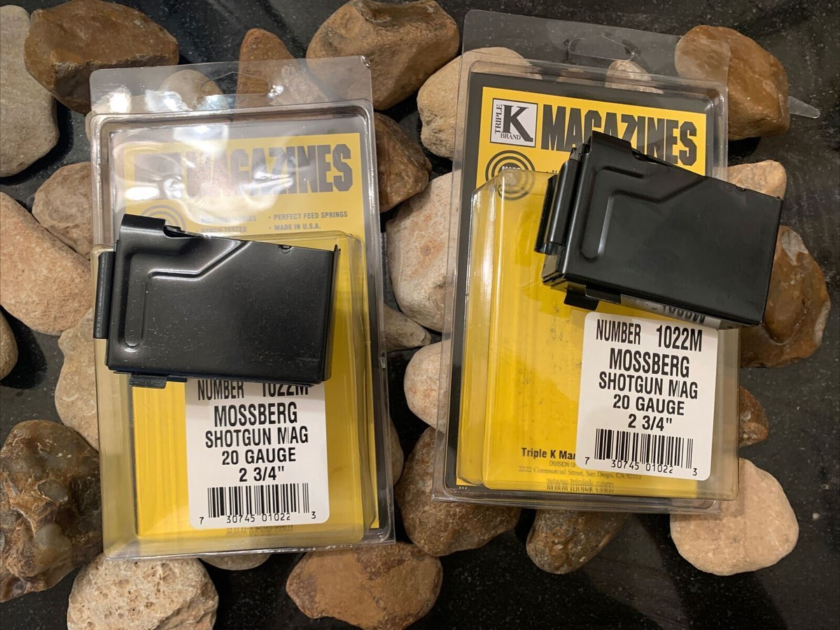 m189 N205 おまとめ 3-Pack Mossberg 20 gauge magazine models 185 185D 185DA 185K 18KB