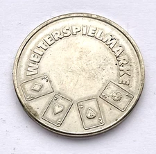 Game Oasis - Continue Token / Diamonds, Spades, Clubs, Ace of Hearts