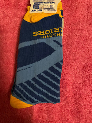 Golden State Warriors Mens Crew High Socks , UNIQUE & RARE . Size 8-13  Men's . | eBay