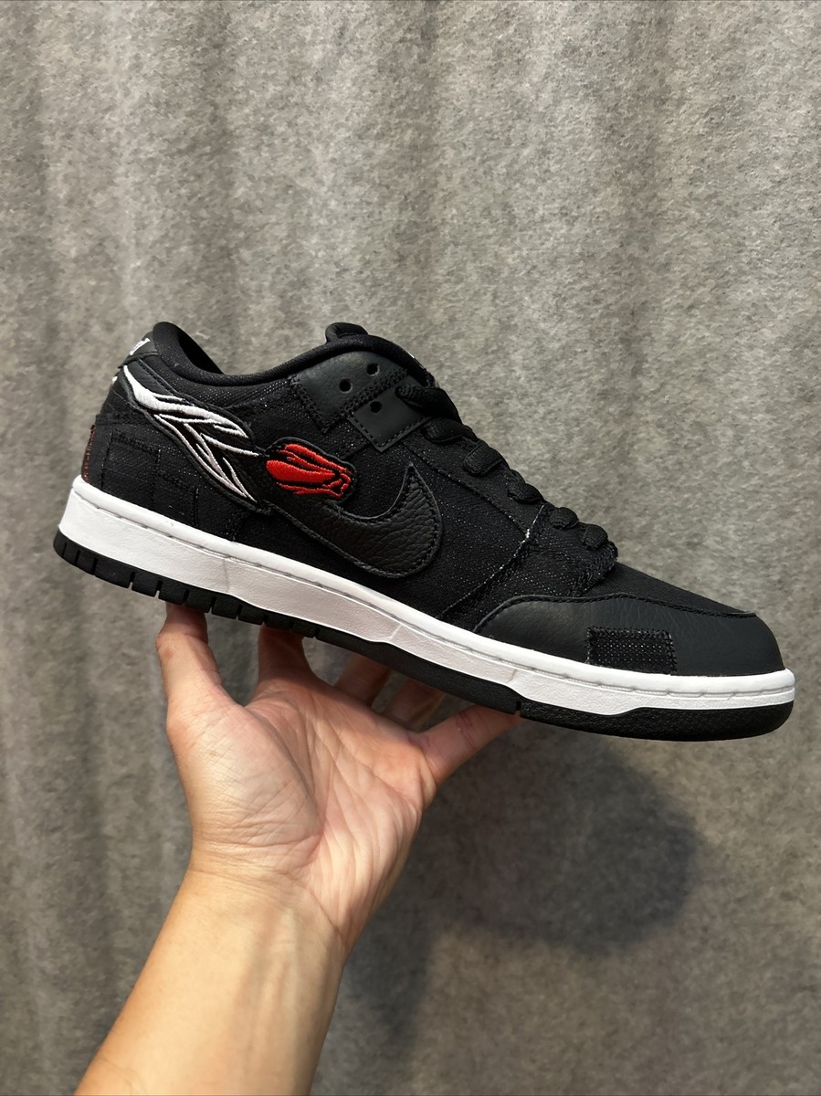Verdy Wasted Youth x Nike SB Dunk Low “Black Denim” - Men's Verdy Wasted Youth x Nike SB Dunk Low “Black Denim” - Men's
