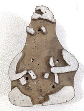 Wooden hand carved Printing Stamp Block for Fabrics Printing ZEFB-238