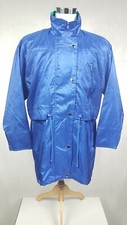 Komitor Women's Long Jacket Vintage Size 1x Full Zip Rain Windbreaker Nwt - Rare