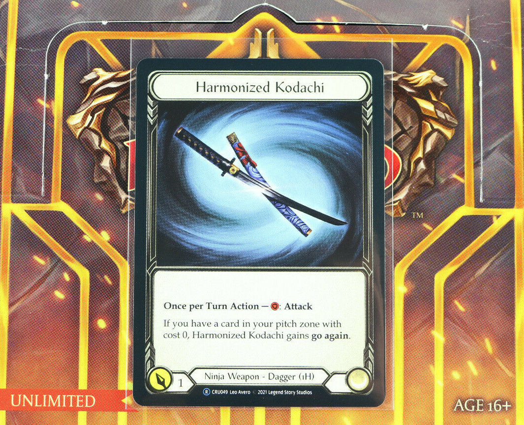 Flesh And Blood Harmonized Kodachi Standard Unlimited CRU049