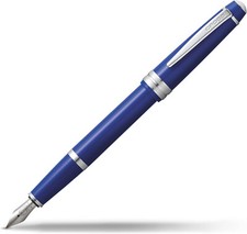 Image of Cross Bailey Light Polished Extra Fine Nib Blue Resin Fountain Pen