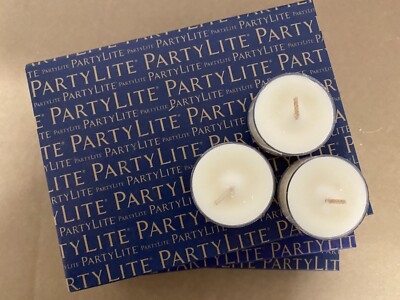3 für 2 Partylite Teelichter Sommerleinen Sunkissed Linen 36 Stück NEU OVP 04927