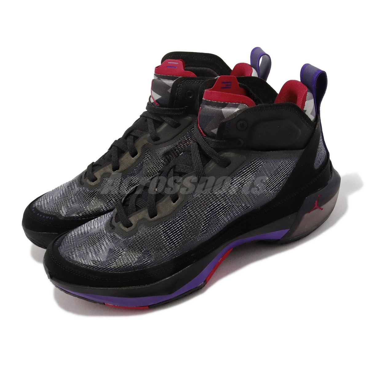 シューズ(男性用) AIR JORDAN XXXVII LOW PF 8.5 JORDAN BRAND AIR JORDAN XXXVII LOW PF WHITE/BLACK-SIREN RED