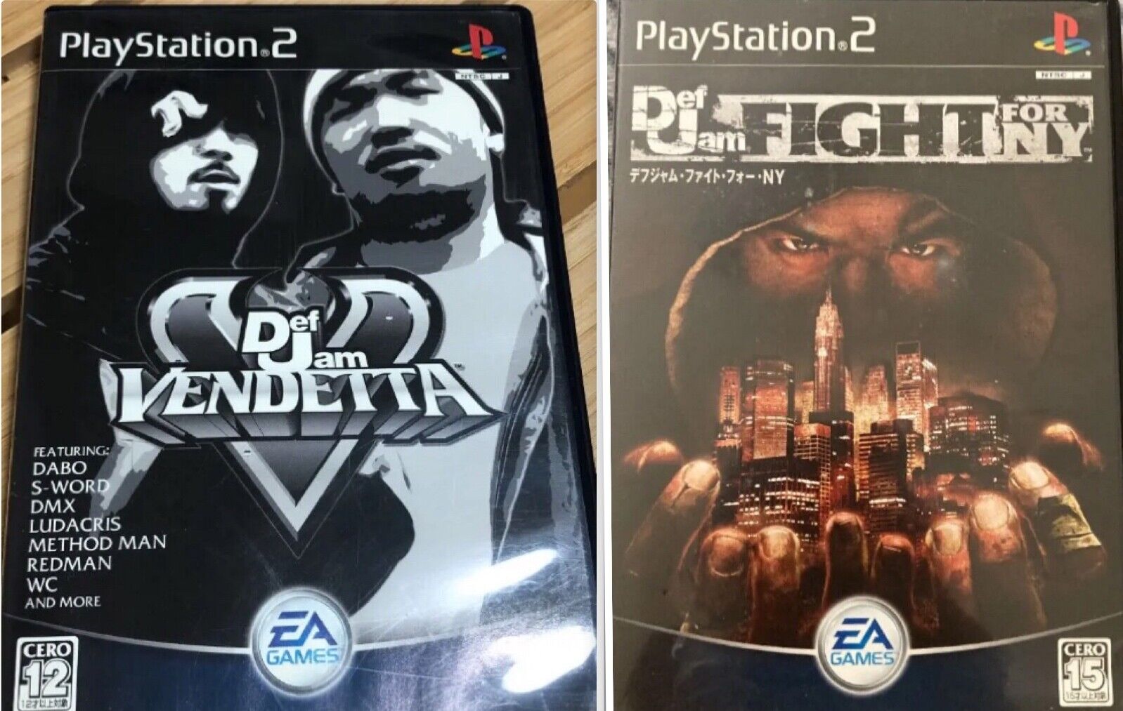 Def Jam Vendetta , Item original , Usado - Jogo para Playstation 2