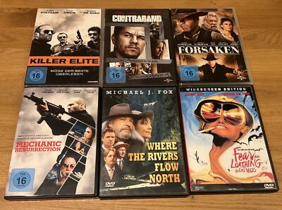 6 Stk. DVD Sammlung Konvolut, Killer Elite / Mechanic