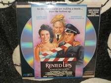 Rented Lips Laserdisc LD Robert Downey Jr Jennifer Tilly Free Ship $50