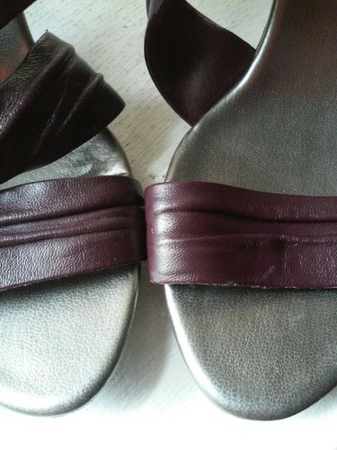 Kenneth Cole Reaction Women Strappy Sandal Heeled, Brown, Size 8.5 - Picture 6 of 6