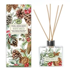 Michel Design Works Home Fragrance Reed Diffuser, White Spruce (823362)
