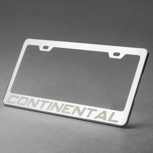 Marco de placa de acero inoxidable grabado con láser continental cromado tapa de tornillo - Imagen 11 de 12