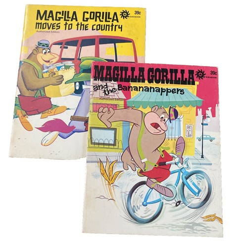 2 Magilla Gorilla Moves to the Country Vintage Children Book Hanna Barbera 1972 - Bild 1 von 9