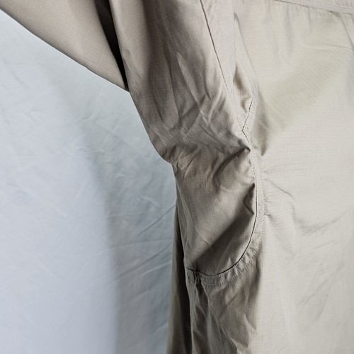 Blackhawk Mens Warrior Wear Button Front Shirt Mens L Beige Khaki Pockets Cargo - Picture 13 of 17
