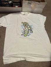 JHK White Calabria Tee L