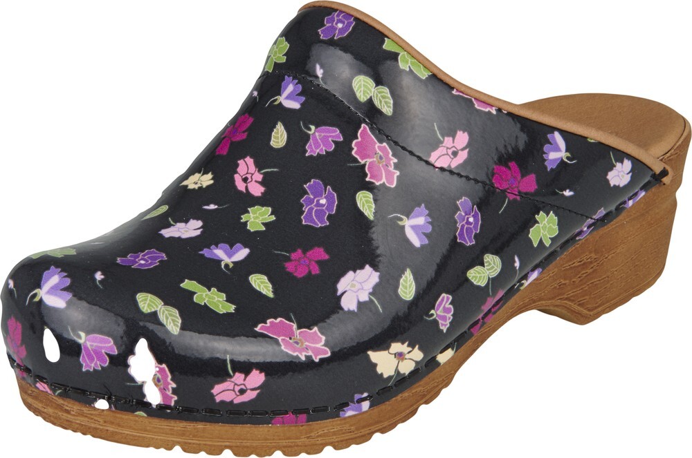 Сабо Sanita от Damen Clogs offen Оригинал-Illo Открытые черные 18690₽