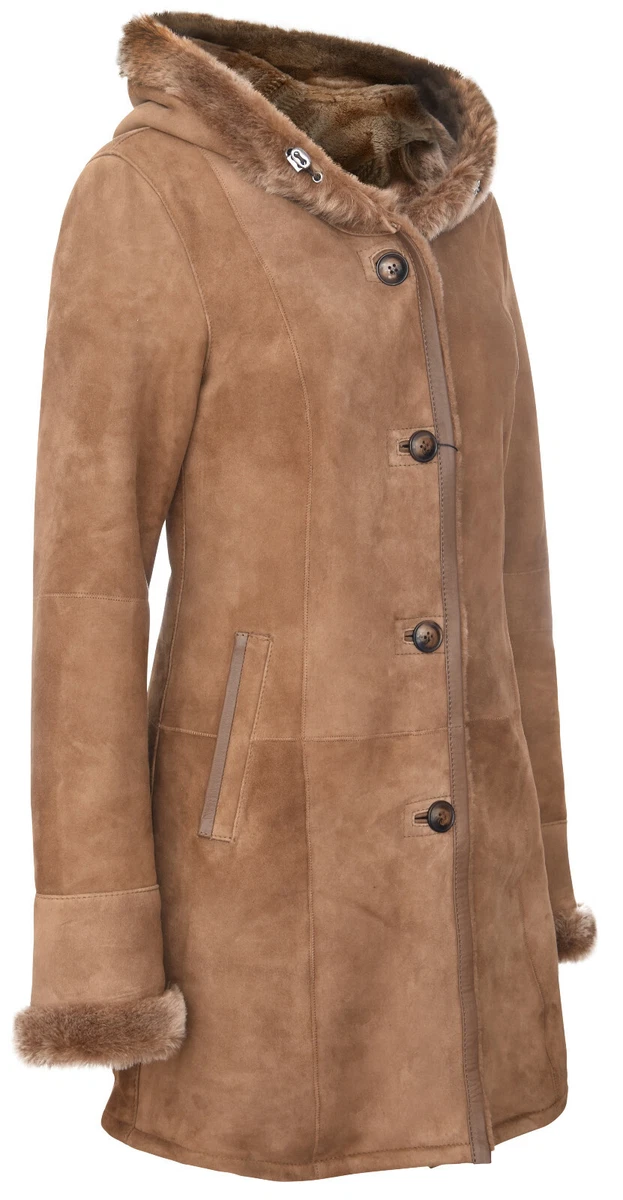Merino top shearling jacket
