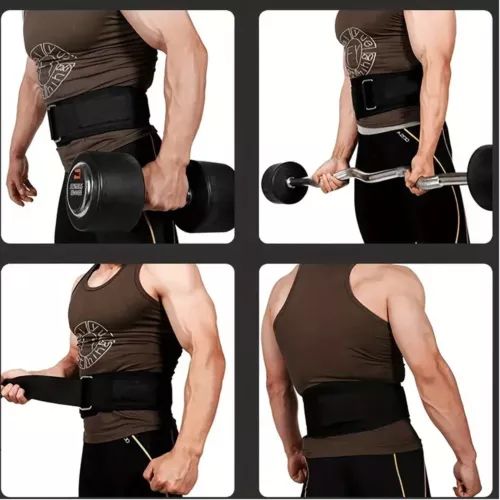 Gym Gewichthebergürtel Crossfit Training Fitness Bodybuilding-Gürtel Kraftsport - Bild 10 von 14
