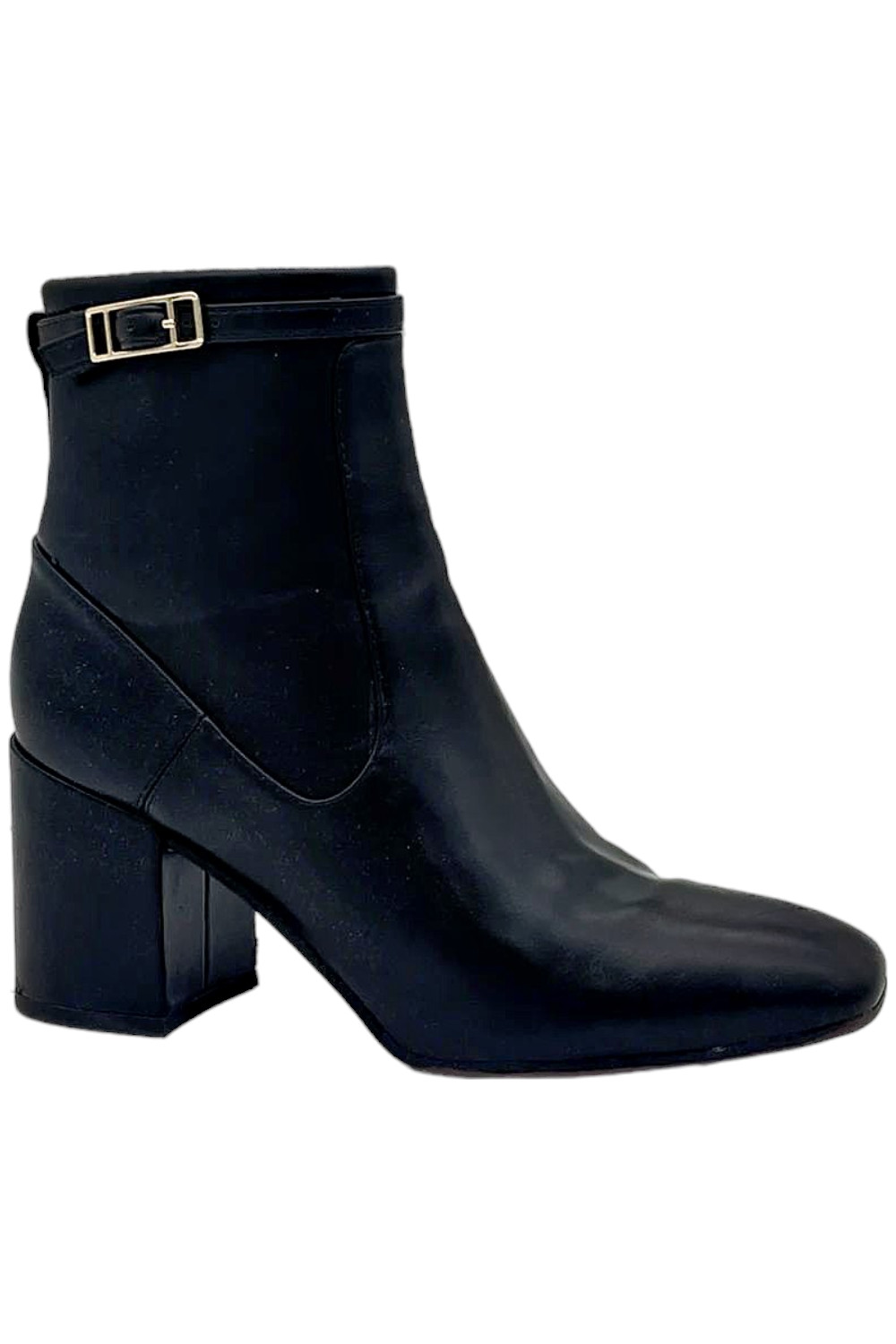 Женское платье-пинетки Franco Sarto Tribute на блочном каблуке черного цвета 14390₽