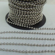 10 feet Nickel Plated Steel Ball Chain 4.5mm for Blinds Roller Shades  Crafts