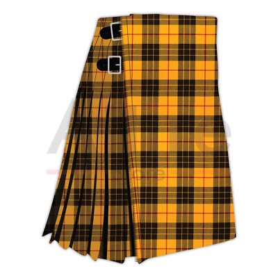 Scottish Handmade Traditional Macleod Dress Tartan Kilt-Clan Macleod Dress