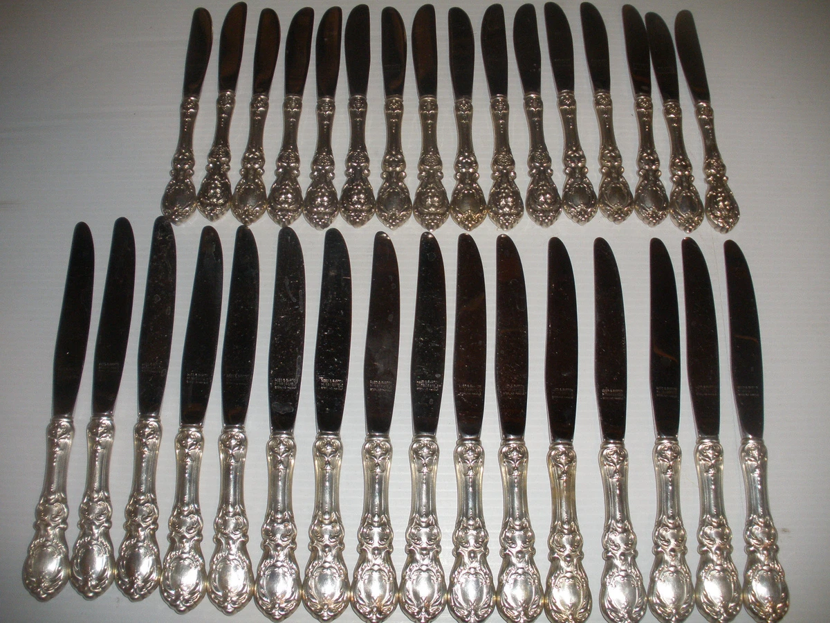 32 Pieces Sterling Silver Handle Reed Barton Francis I